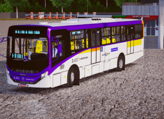 Mod | Caio Apache Vip V Mercedes-Benz OF-1726L BlueTec 6 padrão Mobibrasil Recife/PE (Fase 2)