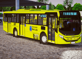 Mod | Caio Apache Vip V Mercedes-Benz OF-1721L BlueTec 6 padrão VIA SL São Luiz/MA (Fase 2)