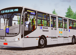 Mod | Busscar Urbannus Pluss Scania K270IB Trucado Padrão Ligeirinho Tamandaré/PR (Fase 2)