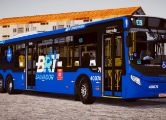 Mod | Caio Millennium V Scania K320C Euro 6 Padrão BRT Salvador/BA (Fase 2)