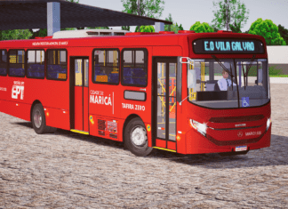 Mod | Caio Apache Vip V Mercedes-Benz OF-1721L BlueTec 6 padrão EPT Rio de Janeiro/RJ (Fase 2)