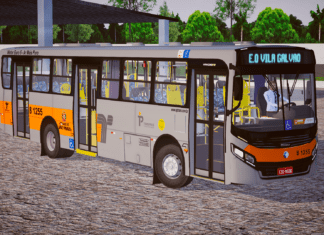Mod | Caio Apache Vip IV Mercedes-Benz OF-1721 BlueTec 5 padrão Transpass SPTrans/SP (Fase 2)