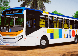 Mod | Caio Millennium V Mercedes-Benz O-500M Bluetec 6 Padrão Mogi/SP (Fase 2)
