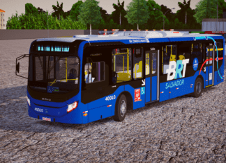 Mod | Caio Millennium V Mercedes-Benz O-500U BlueTec 5 padrão Salvador/BA (Fase 2)