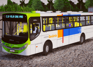 Mod | Caio Apache Vip II Volvo B270F Euro V padrão Goiânia/GO (Fase 2)