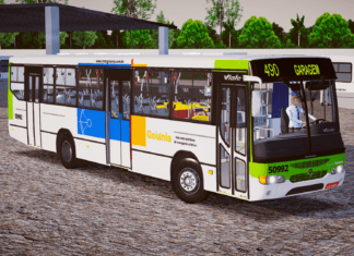 Mod | Marcopolo Viale Mercedes-Benz OF-1721 Euro II padrão Rápido Araguaia Goiânia/GO (Fase 2)