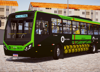 Mod | Caio Millennium IV Scania K280C GNC Euro 6 Padrão Goiania/GO (Fase 2)