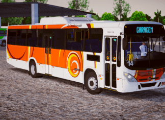 Mod | Marcopolo Torino 2007 Mercedes-Benz OF-1722M Euro III padrão Borges Santarém/PA (Fase 2)