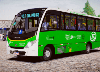 Mod | Marcopolo New Senior Mercedes-Benz LO-916 Bluetec 6 padrão RJ (fase 2)