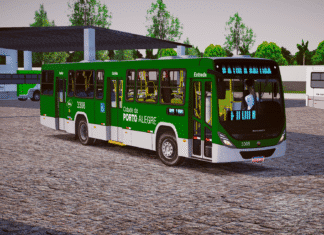 Mod | Marcopolo Torino 2014 Mercedes-Benz OF-1721 BlueTec 5 padrão Porto Alegre/RS (Fase 2)