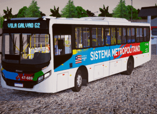 Mod | Caio Apache Vip IV Mercedes-Benz OF-1721L BlueTec 5 padrão Expresso Grapiuna São Luís/MA (Fase 2)