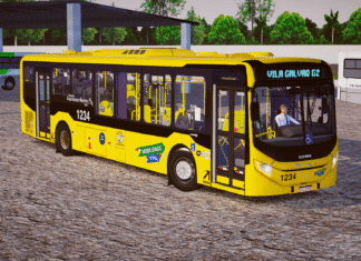 Mod | Caio Millennium V Mercedes-Benz O-500U Bluetec 6 2 portas (Fase 2)