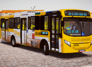 Mod | Caio Apache Vip V Mercedes-Benz OF-1721 Bluetec 6 Padrão Salvador/BA (Fase 2)