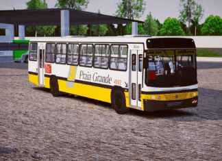 Mod | Marcopolo Torino 1999 Scania F94HB padrão Praia Grande (Fase 2)