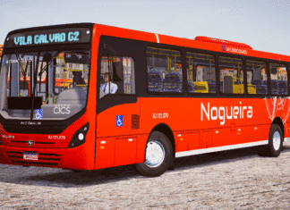 Mod | Neobus New Mega Mercedes-Benz OF-1721 Bluetec 6 Padrão União (fase 2)