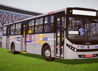 Mod | Caio Apache Vip III Mercedes-Benz OF-1721 Bluetec 5 Padrão FSA (Fase 2)