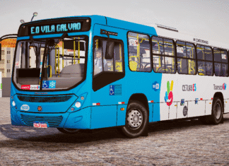 Mod | Marcopolo Torino S Mercedes-Benz OF-1721 Bluetec 6 Padrão Transcol/ES (Fase 2)