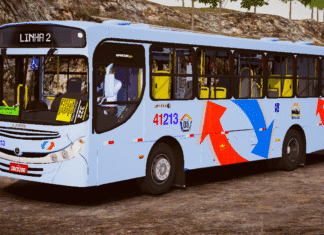 Mod | Caio Apache Vip II Mercedes-Benz OF-1519 Bluetec 5 Padrão Fortaleza/CE (Fase 2)