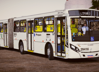 Mod | Caio Millennium IV Mercedes-Benz O-500MA Bluetec 5 Padrão Piraquara Curitiba/PR (Fase 2)