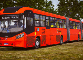 Mod | Caio Millennium BRT II Volvo B340M Padrão Curitiba/PR V3.0 (Fase 2)