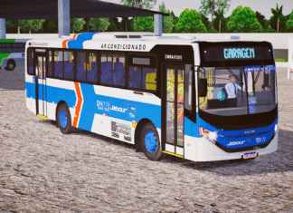 Mod | Caio Apache Vip V Mercedes-Benz OF-1619 BlueTec 6 padrão Jabour/RJ (Fase 2)