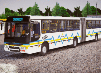 Mod | Marcopolo Viale 2008 Mercedes-Benz 1722M Euro III Articulado padrão Porto Alegre/RS (Fase 2)