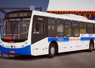 Mod | Caio Millennium III Mercedes-Benz O-500U Bluetec 5 Padrão Airport Bus Service/SP (Fase 2)