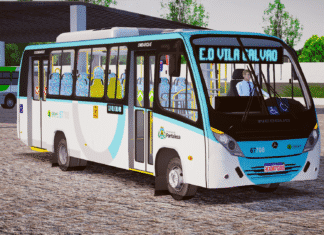 Mod | Neobus Thunder 2016 Mercedes-Benz LO-916 padrão Cootraps Fortaleza/CE (Fase 2)