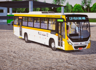 Mod | Marcopolo New Torino 2014 Mercedes-Benz OF-1721 BlueTec 5 padrão Paranapuan/RJ (Fase 2)
