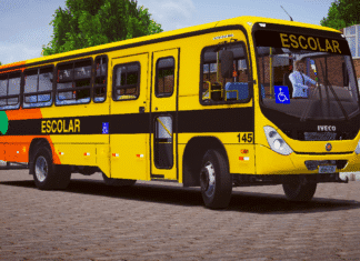 Mod | Marcopolo SeniorMidi Escolarbus 2017 Iveco 15S021 Euro V (Fase 2)