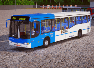 Mod | Marcopolo Viale Mercedes-Benz O-500U Euro III padrão Tupi SPTrans/SP (Fase 2)