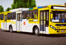 Mod | Caio Apache Vip IV Mercedes-Benz OF-1721 Bluetec 5 Padrão Plataforma Transportes/BA (Fase 2)