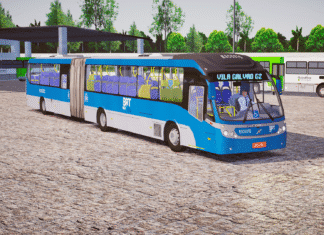Mod | Neobus Mega BRT 2011 Volvo B340M padrão BRT Rio de Janeiro/RJ v2.0 (Fase 2)