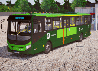 Mod | Caio Millennium V Mercedes-Benz O-500M BlueTec 6 padrão Goiânia/GO Fictício (Fase 2)