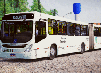 Mod | Marcopolo Torino Express Mercedes-Benz O-500MA Bluetec 6 Padrão Curitiba/PR (fase 2)