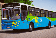 Mod | Caio Apache Vip II Mercedes-Benz OF-1722M Euro III Padrão Transcol/ES (Fase 2