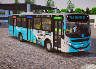 Mod | Caio Apache Vip V Mercedes-Benz OF-1721 BlueTec 6 padrão Rio de Janeiro/RJ ex Palmas (Fase 2)