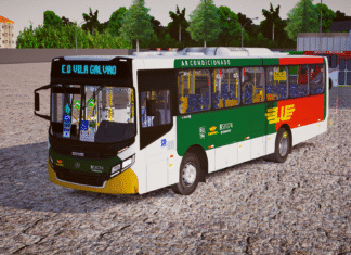 Mod | Caio Apache VIP IV Mercedes-Benz OF-1519 BlueTec 5 padrão Galo Branco/Estrela Rio de Janeiro/RJ (Fase 2)