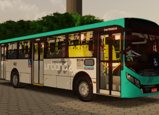 Mod | Caio Apache Vip IV 2017 Mercedes-Benz OF-1721L BlueTec 5 padrão Juiz de Fora/MG (Fase 2)