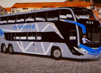 Mod | Marcopolo Paradiso G8 1800 DD Scania K410C Euro 6 6×2 (Fase 2)