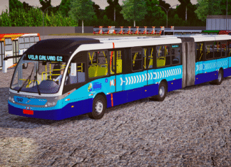 Mod | Neobus Mega BRT Volvo B12M padrão Goiânia/GO (Fase 2)