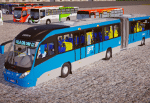 Mod | Neobus Mega BRT 2016 Mercedes-Benz O500MA padrão BRT Rio de Janeiro/RJ (Fase 2)