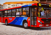 Mod | Caio Apache Vip IV Mercedes-Benz OF-1721 Bluetec 5 & GNV Padrão Lima – Chile (Fase 2)