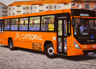 Mod | Marcopolo Torino S Mercedes-Benz OF-1721 Bluetec 6 Padrão Catedral (Luziânia/GO) (Fase 2)