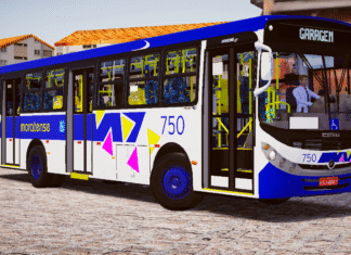 Mod | Caio Apache Vip II Mercedes-Benz OF-1721 Bluetec 5 Padrão Del Rey Transportes (Carapicuíba/SP) (Fase 2)